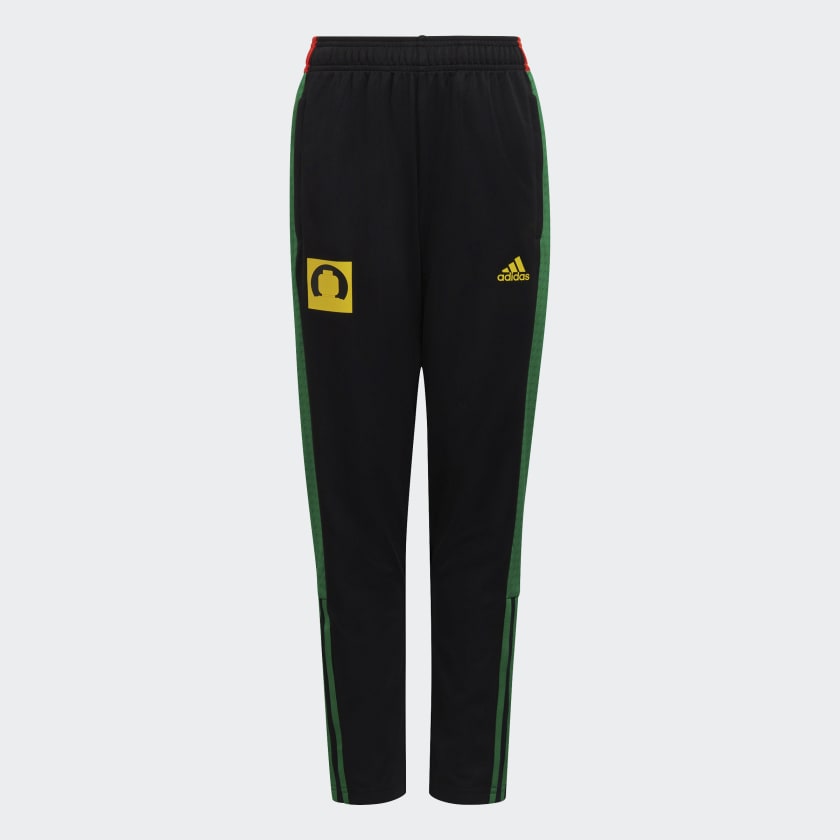 Green and black adidas pants online