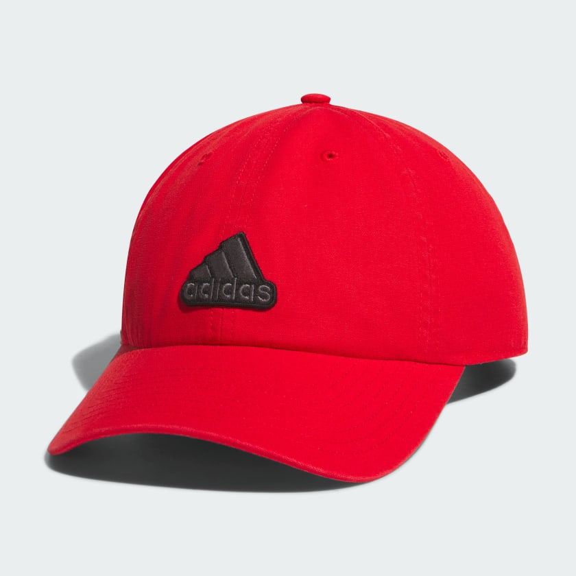 Red adidas baseball cap clearance