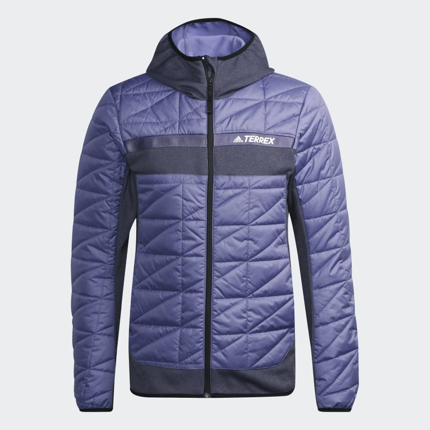 Hiking Hybrid Insulated TERREX - Men\'s adidas Blue Jacket US Multi adidas | |