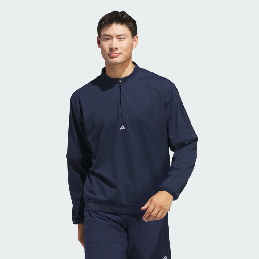 adidas Men's Golf Ultimate365 Half-Zip Pullover - Blue | Free Shipping ...