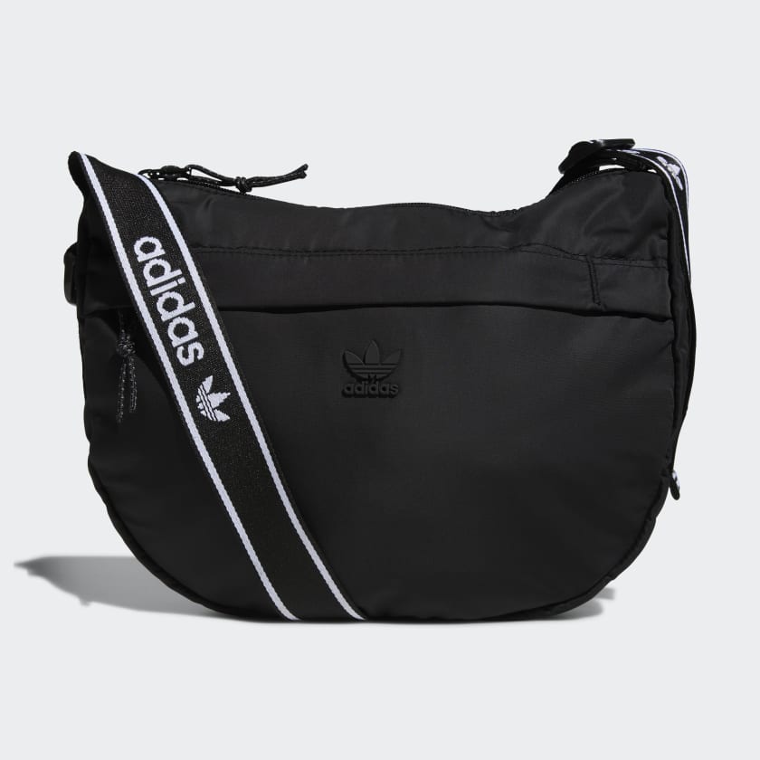 adidas adicolor Sling Cross Body Bag Black H45353 for sale online | eBay