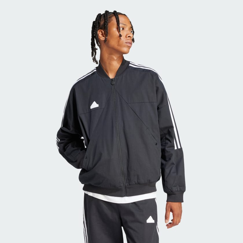 aSMC ウーブンボンバージャケット | adidas by Stella