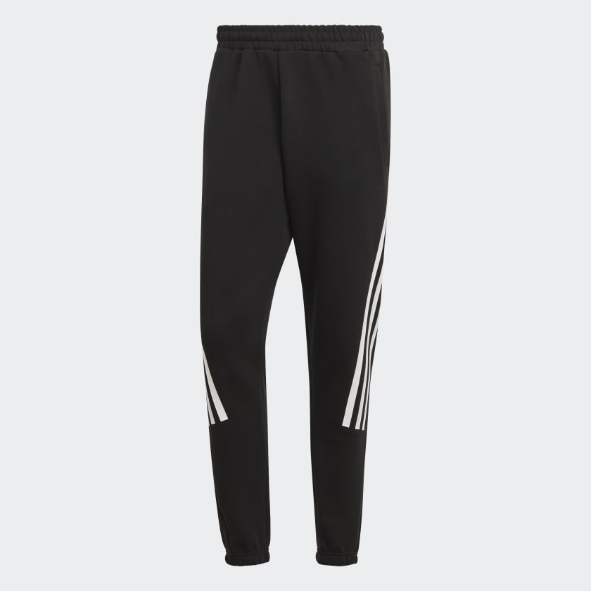 Adidas joggers striped discount