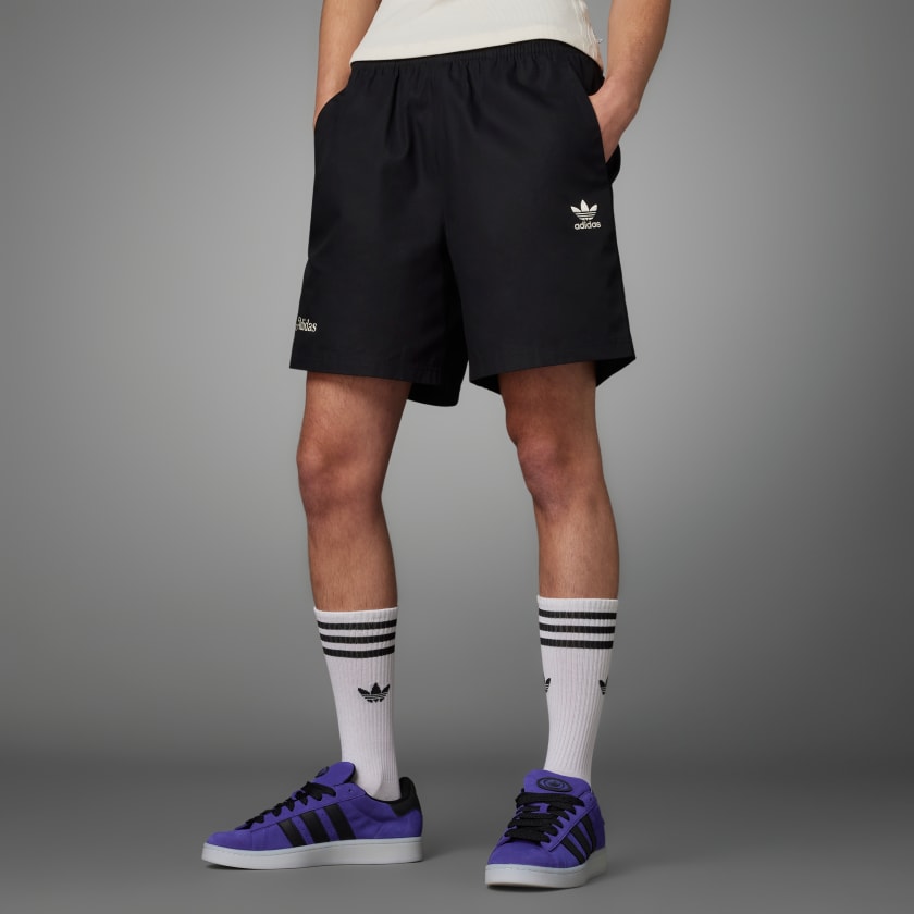 Shorts Algod o Enjoy Summer Preto adidas adidas Brasil