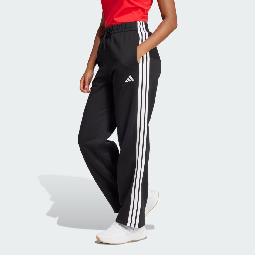 Adidas essentials tricot open hem pants outlet