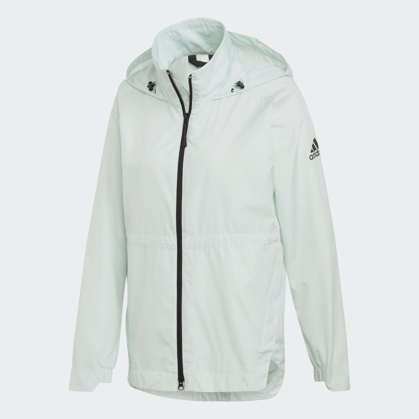 Campera adidas sales mujer verde agua