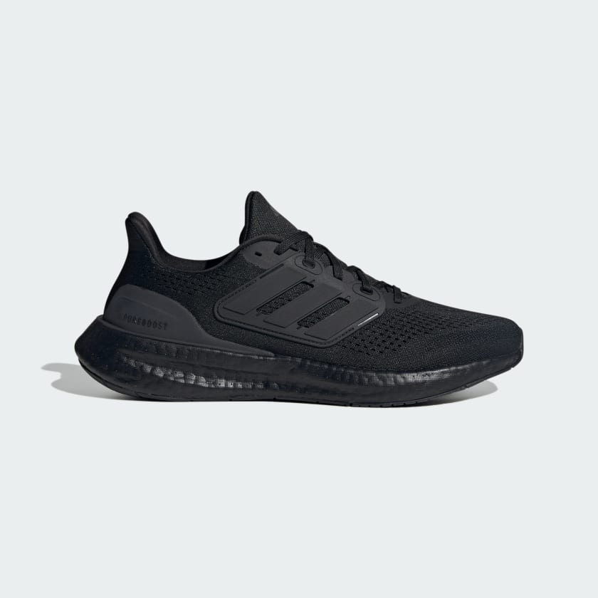 Adidas Men's Pureboost Running Shoes Black Online | bellvalefarms.com