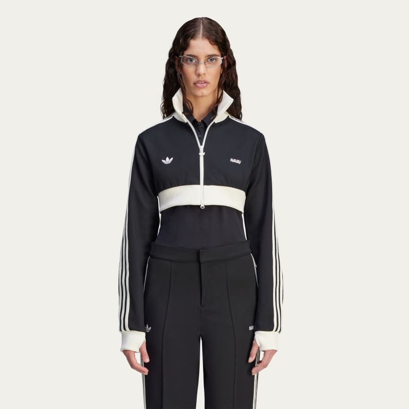 adidas by Avavav Cropped Originals Jacke Schwarz adidas Deutschland