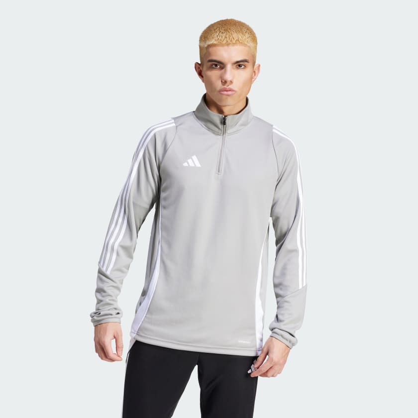 Adidas top grey clearance