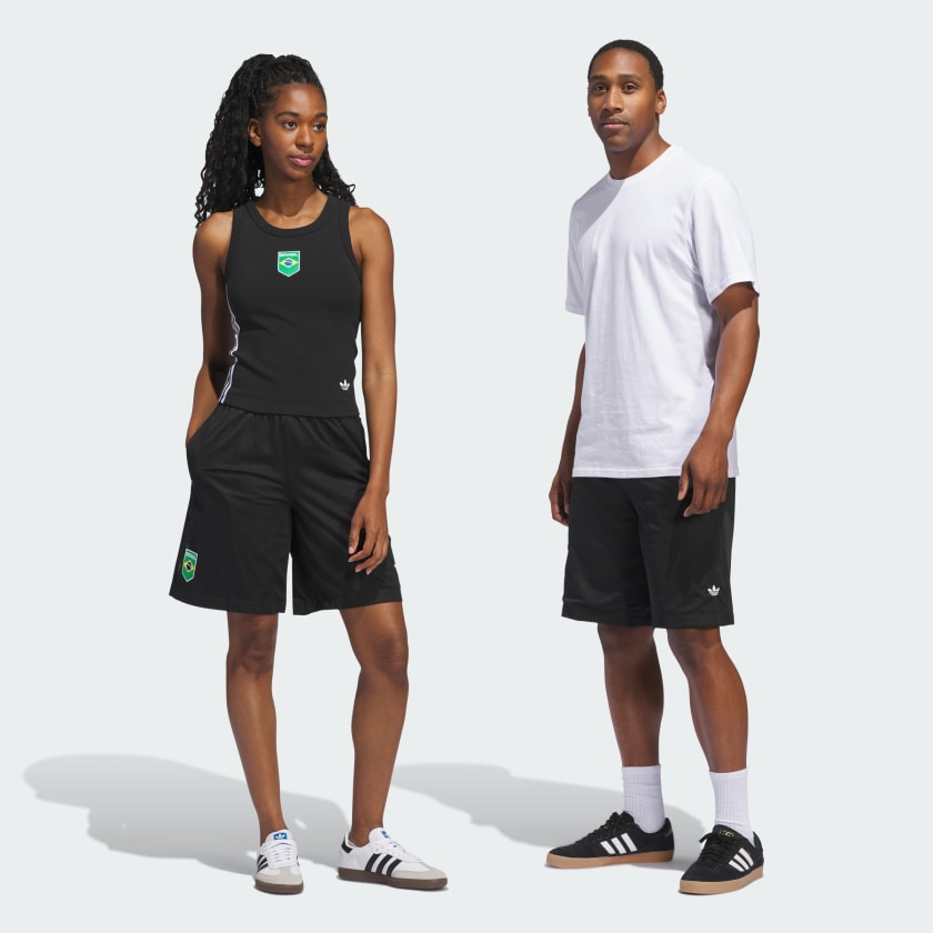 adidas Brasil Skateboarding Shorts Gender Neutral Black adidas Malaysia