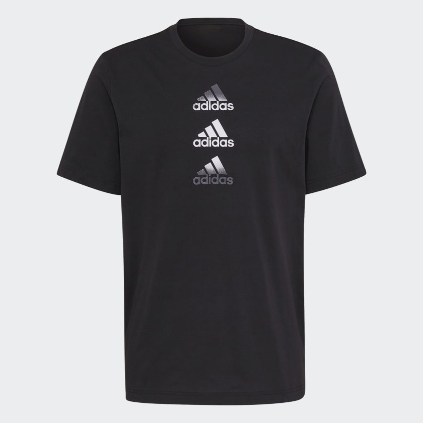 Adidas logo t shirt top