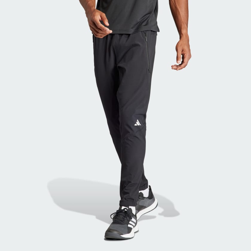 adidas Designed for Training Workout Joggers in Grey
