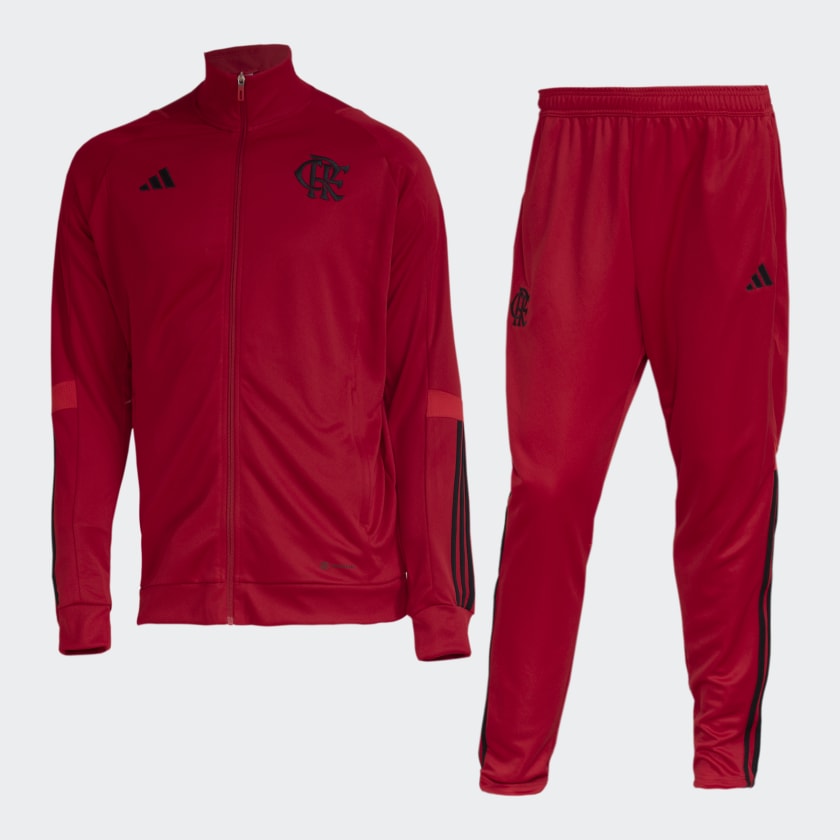Agasalho adidas masculino vermelho 2025