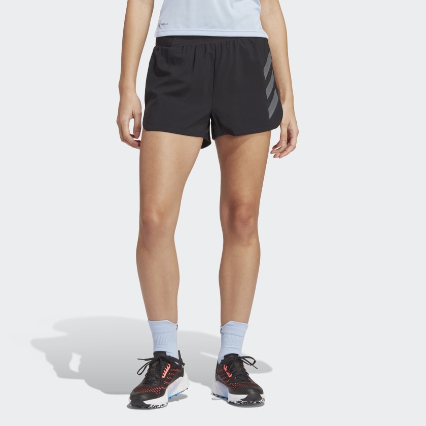 adidas TERREX Agravic Trail Running Shorts - Black, Women's Trail Running