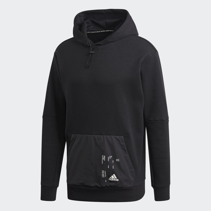 Adidas woven pocket hoodie outlet
