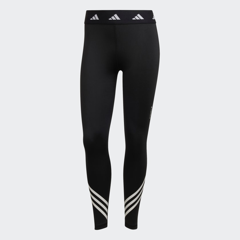 adidas Techfit 3 Streifen Tight Schwarz adidas Deutschland