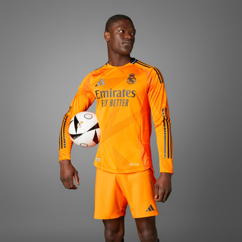 Adidas real madrid long sleeve jersey clearance