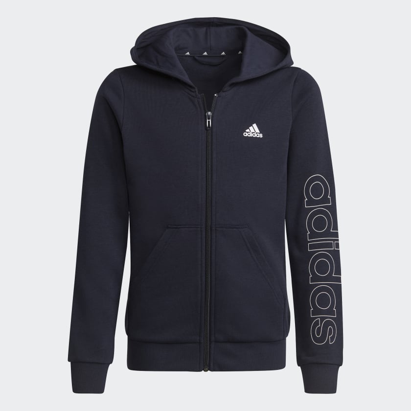 Sudadera con sales gorro y cierre