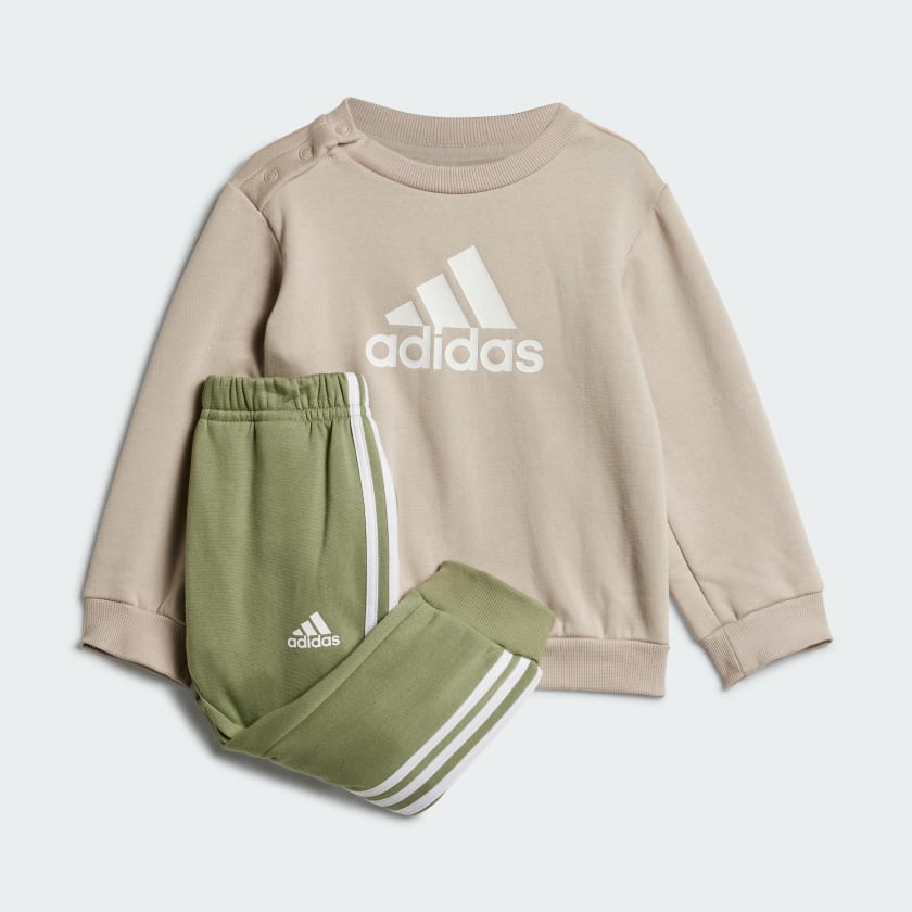 Adidas badge of sport fleece joggers junior online