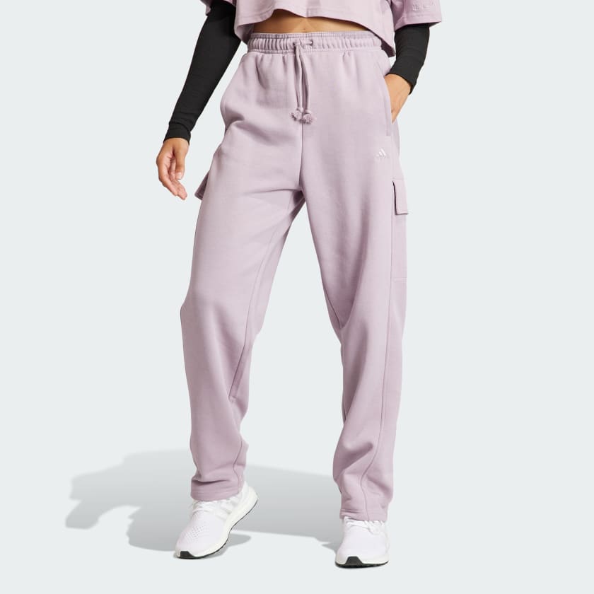 adidas ALL SZN Fleece Cargo Pants - Purple