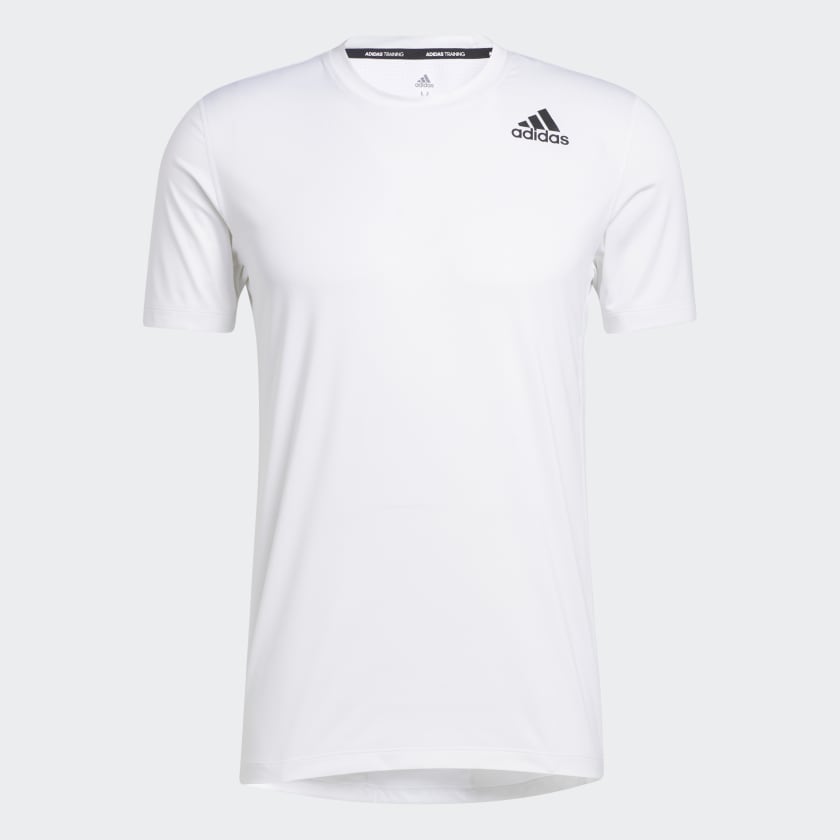 adidas Techfit Fitted Tee - White | adidas Canada