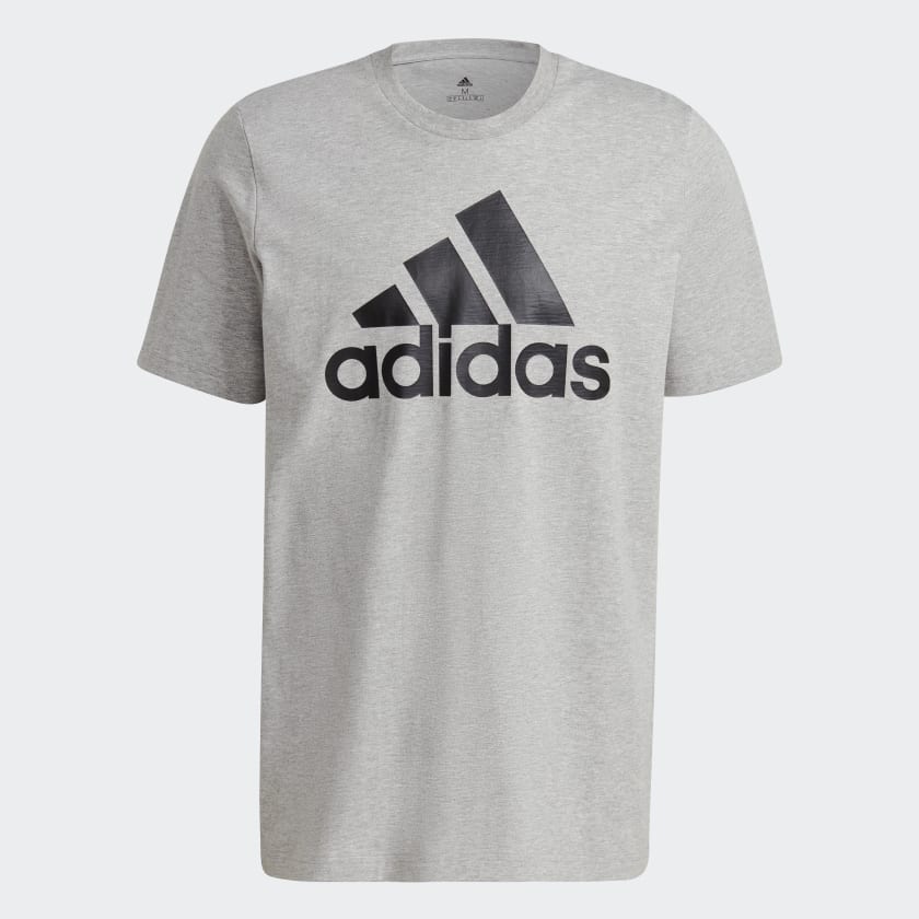 Grey addidas shirt top
