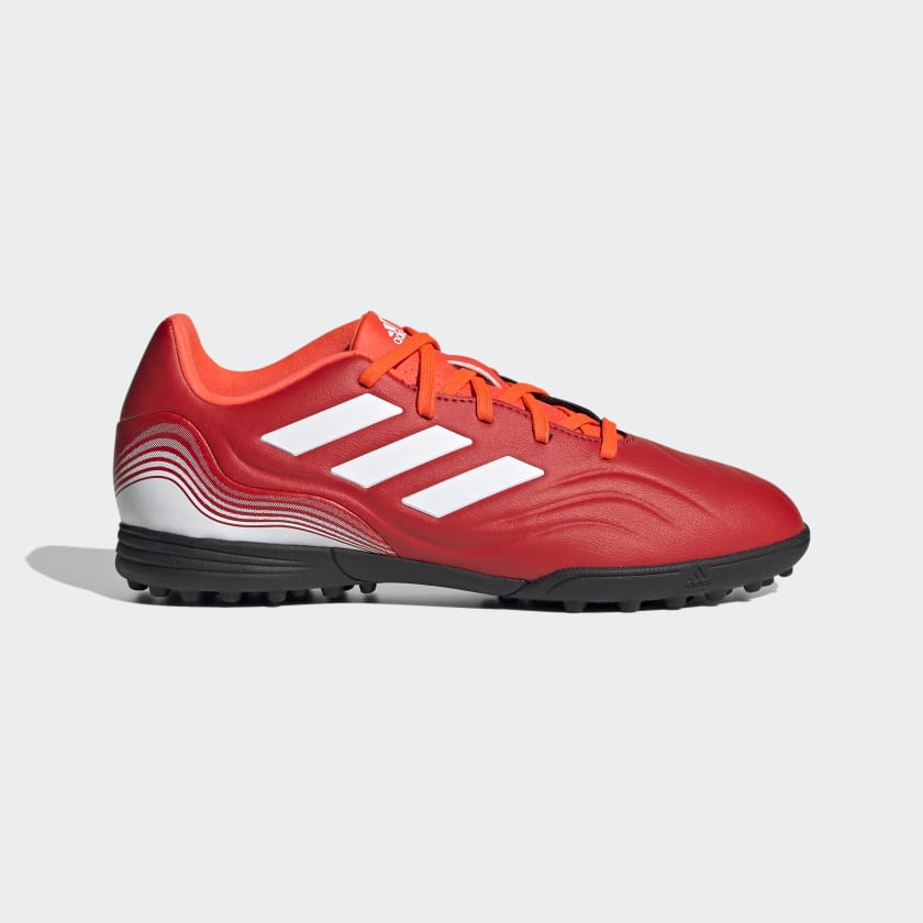 adidas Copa Sense.3 Turf Shoes - Red | kids soccer | adidas US