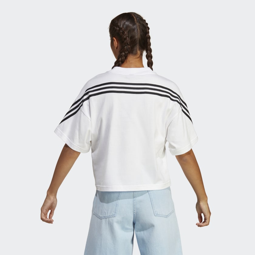 Future Icons 3 Stripes Tee White IB8517 23 Hover Model