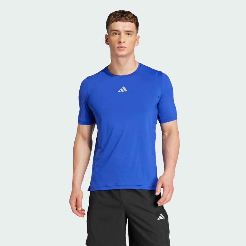 adidas Cool Feel Tee Blue Free Shipping with adiClub adidas US