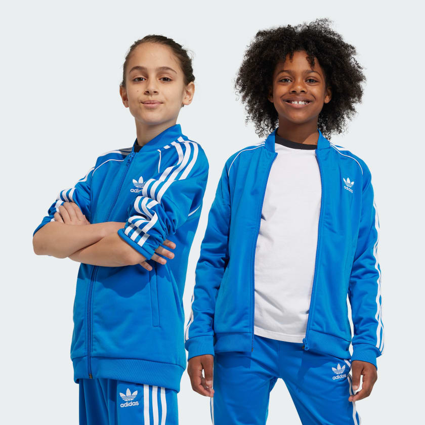 adidas Adicolor SST Track Jacket - Blue, Kids' Lifestyle