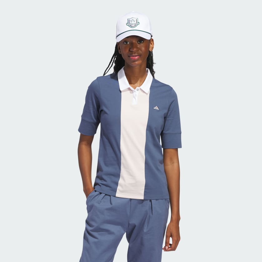 adidas Go To Polo Shirt Blue Women s Golf adidas US