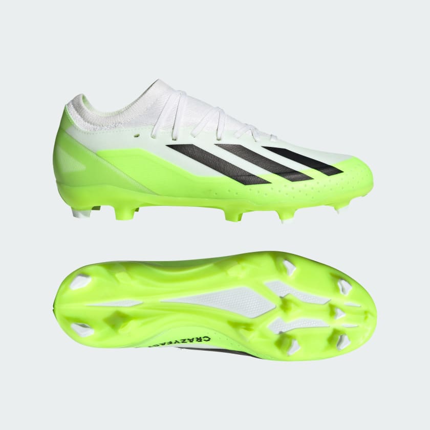 adidas X Crazyfast.3 Firm Ground Soccer Cleats - White | Unisex Soccer |  adidas US