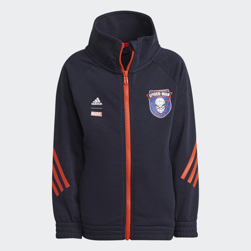 Adidas spiderman tracksuit top