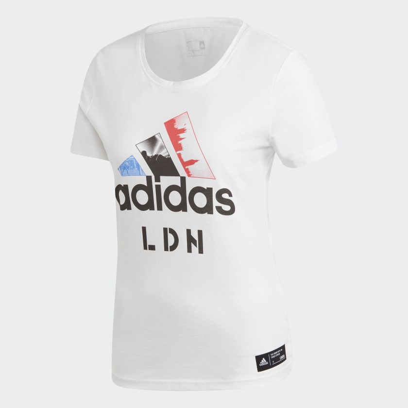 adidas London Badge of Sport T-Shirt - White | adidas UK