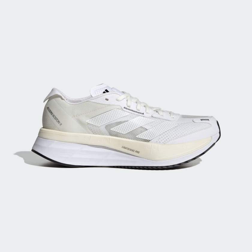 adidas Adizero Boston 11 Running Shoes - White | Women's Running | adidas US