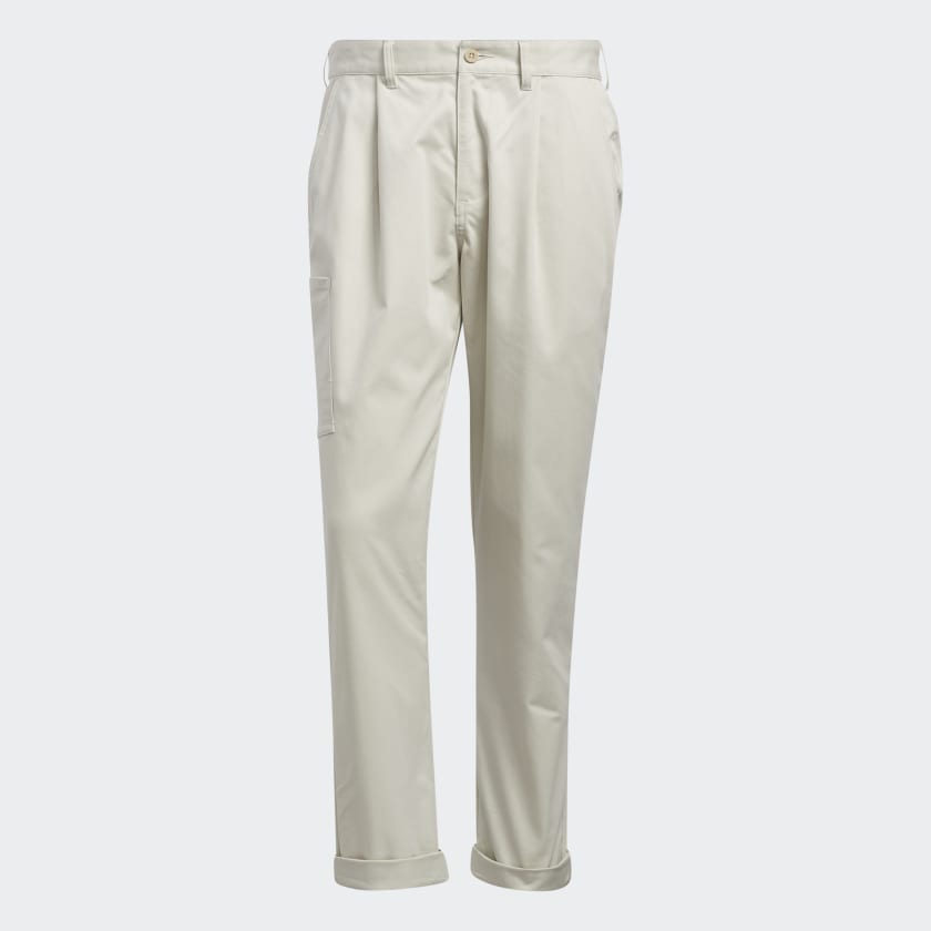 Adidas adi chino pants white top
