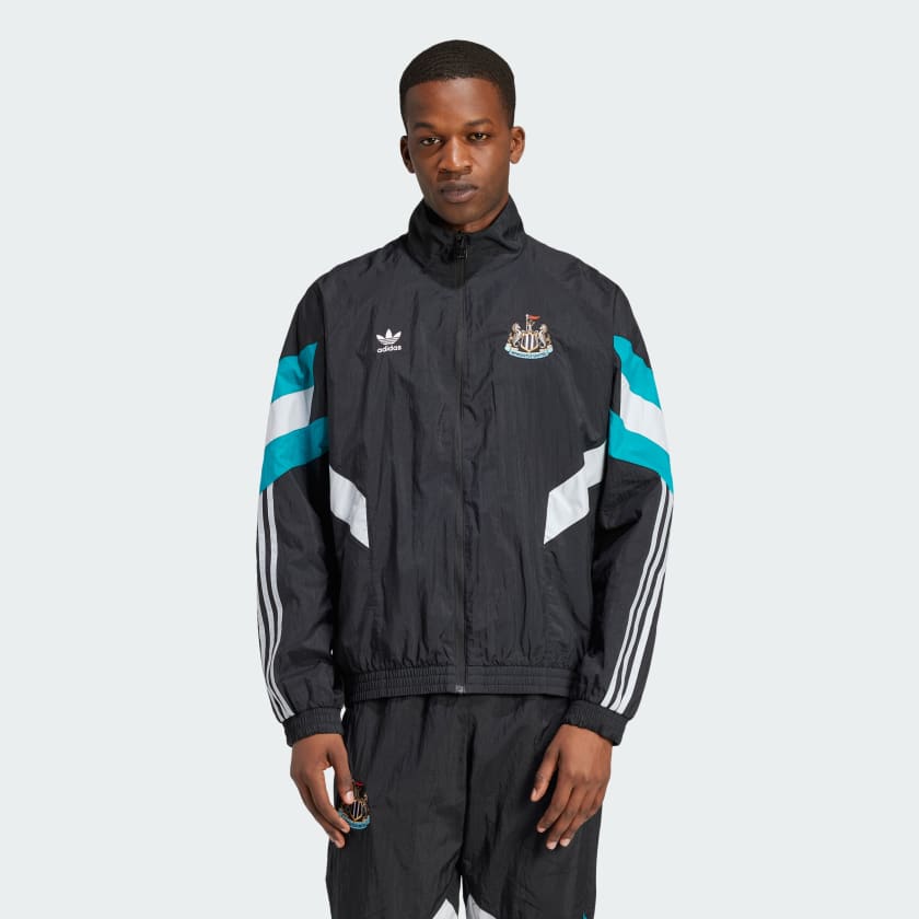 adidas Newcastle United FC Originals Track Top Black adidas UK