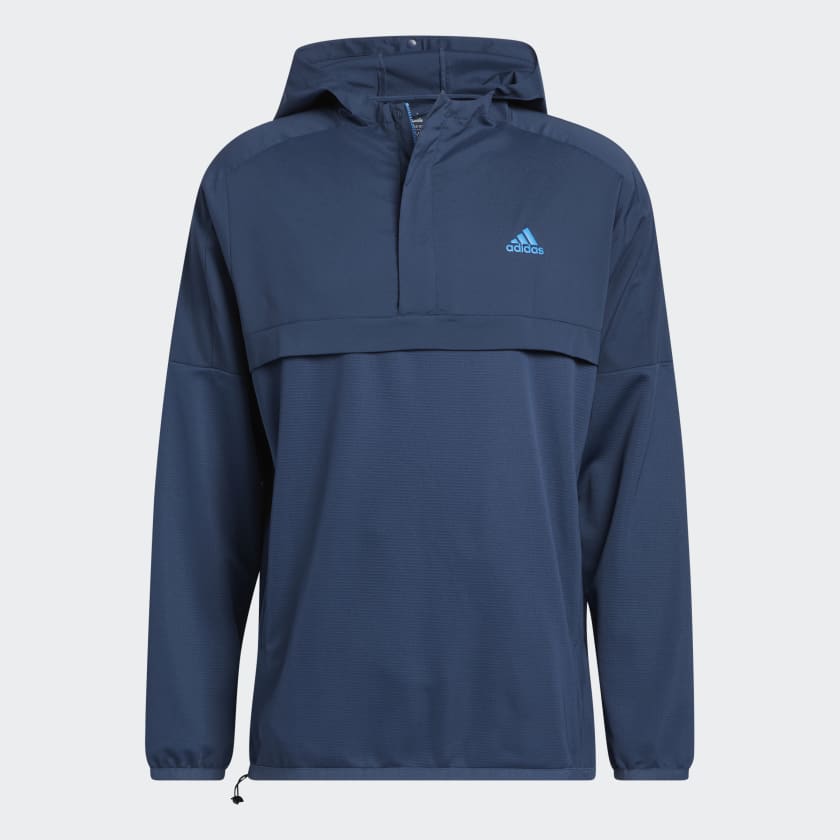 adidas Anorak Half-Zip Pullover - Blue | adidas Canada