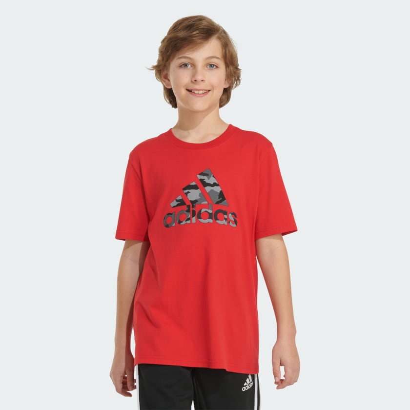 Adidas short sleeve logo tee store