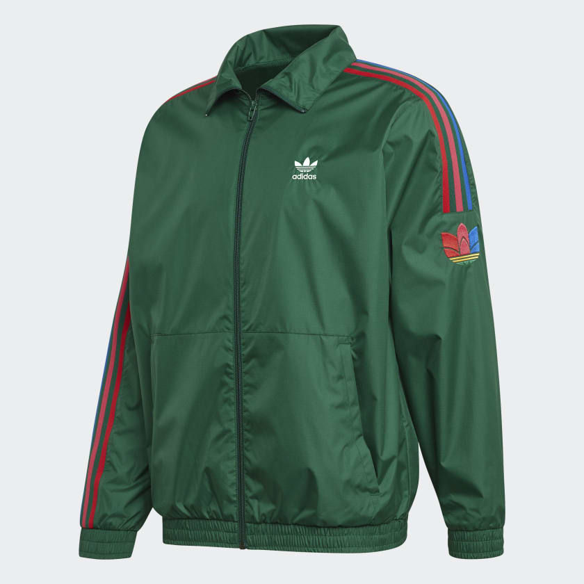 adidas Chamarra Trifolio 3D 3 Franjas Verde adidas Mexico