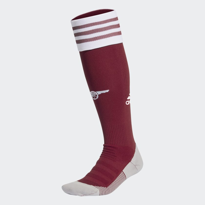Maroon store adidas socks