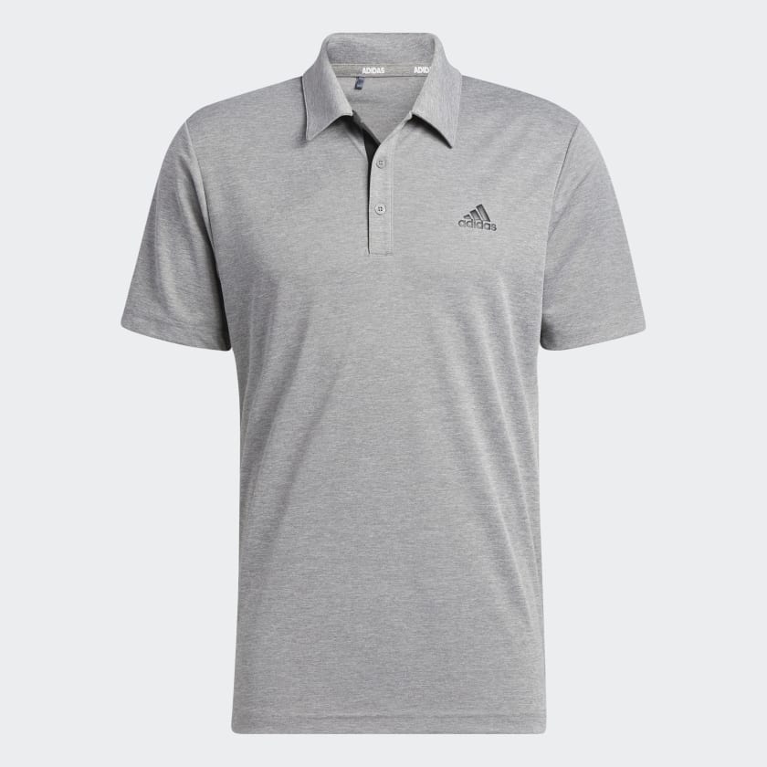 Grey adidas polo shirt shop