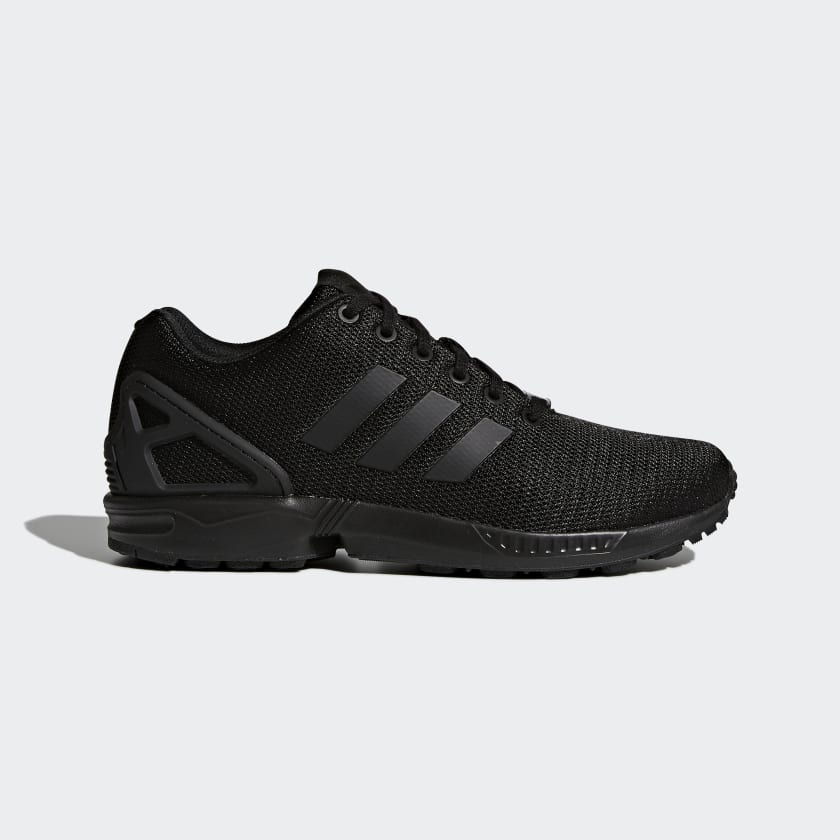 marked tack side adidas ZX Flux Shoes - Black | adidas Australia