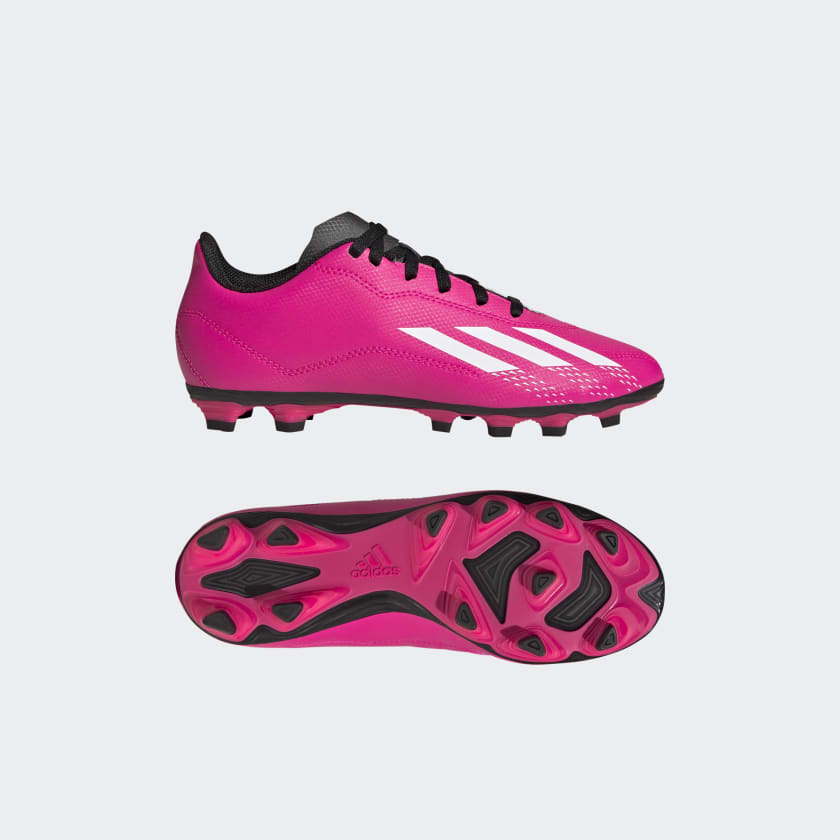 Monumentaal Waarschuwing Uittrekken ⚽️ adidas X Speedportal.4 Flexible Ground Soccer Cleats - Pink | Kids'  Soccer | adidas US ⚽️
