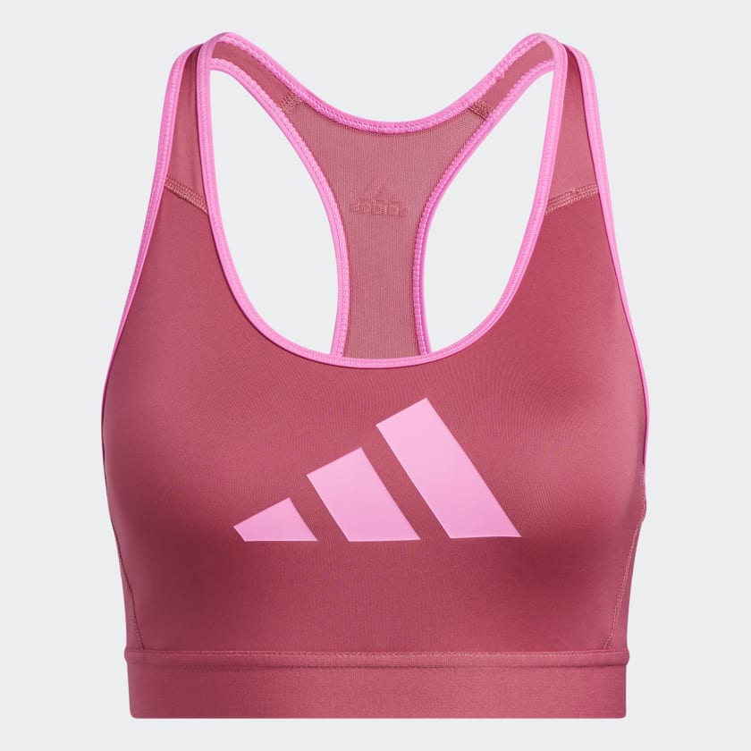Pink adidas shop sports bra