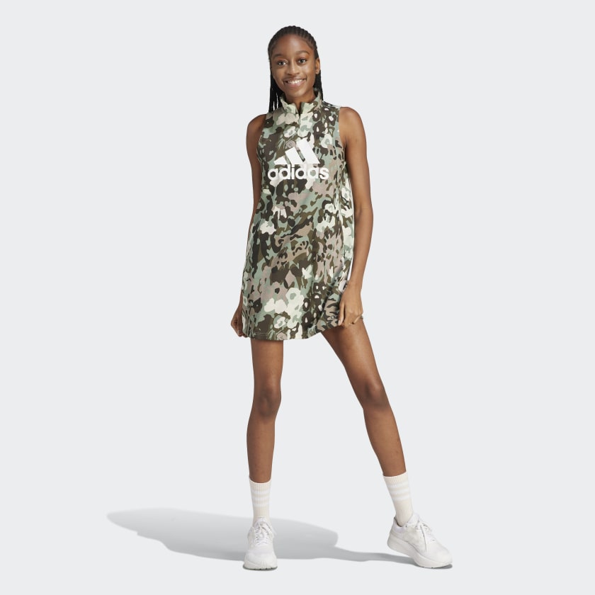 vestirse Madurar Seleccione adidas Graphic Dress - White | Women's Lifestyle | adidas US