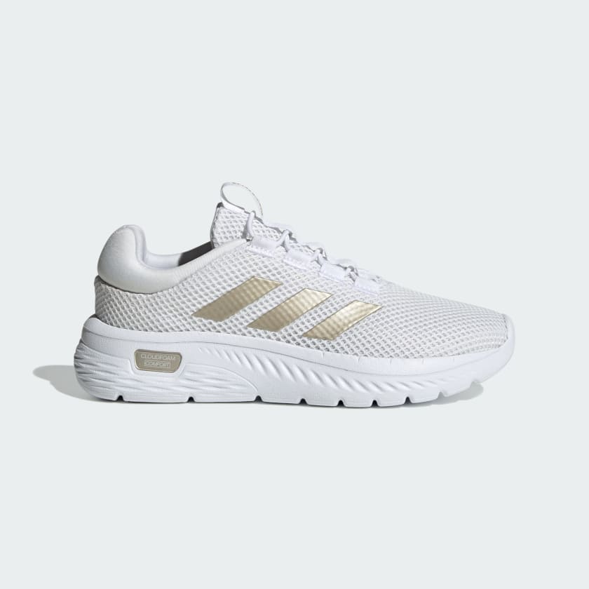 adidas Cloudfoam Comfy Shoes White Free Shipping with adiClub adidas US