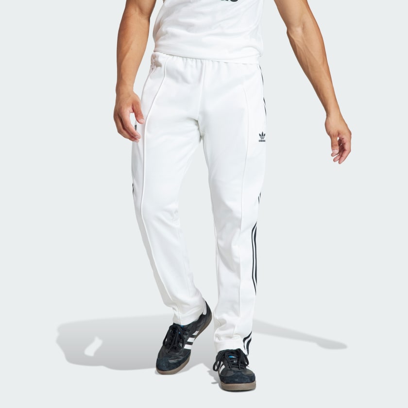 adidas Juventus Beckenbauer Tracksuit Bottoms White adidas Ireland
