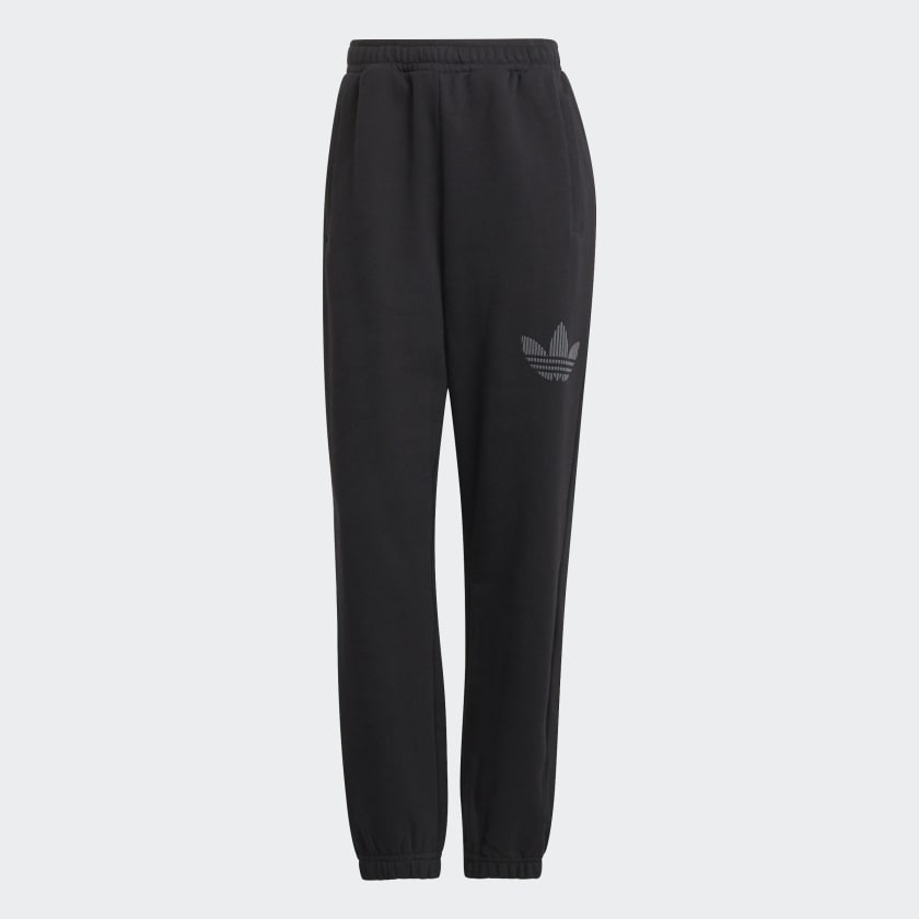 3d trefoil graphic sweat pants online