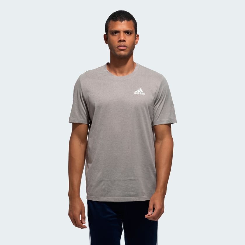 Grey and white adidas shirt clearance